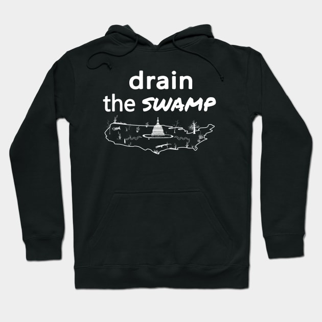 Drain The Swamp Hoodie by Bahaya Ta Podcast